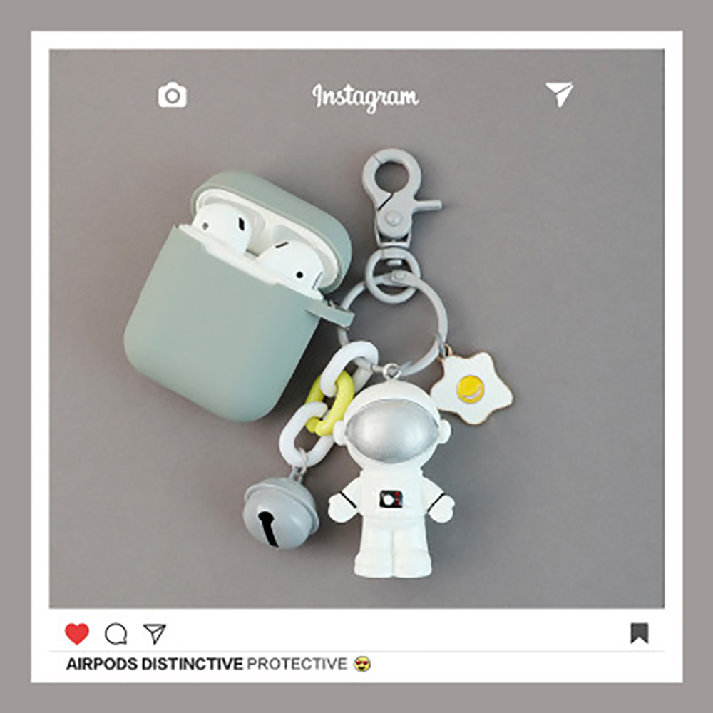 Cute car key pendant space astronaut key chain