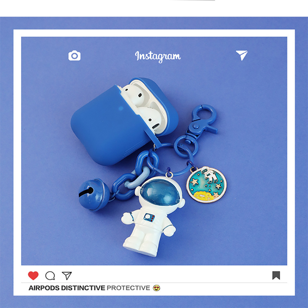 Cute car key pendant space astronaut key chain