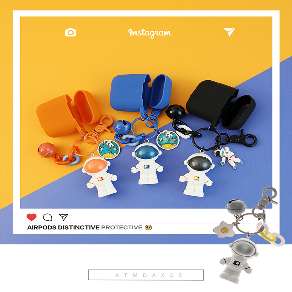 Cute car key pendant space astronaut key chain