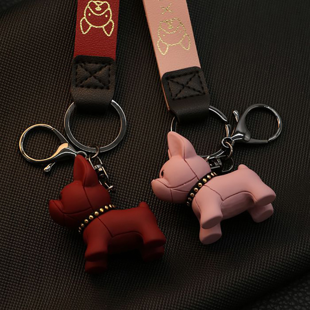 Cartoon law Pitbull doll key chain bag pendant
