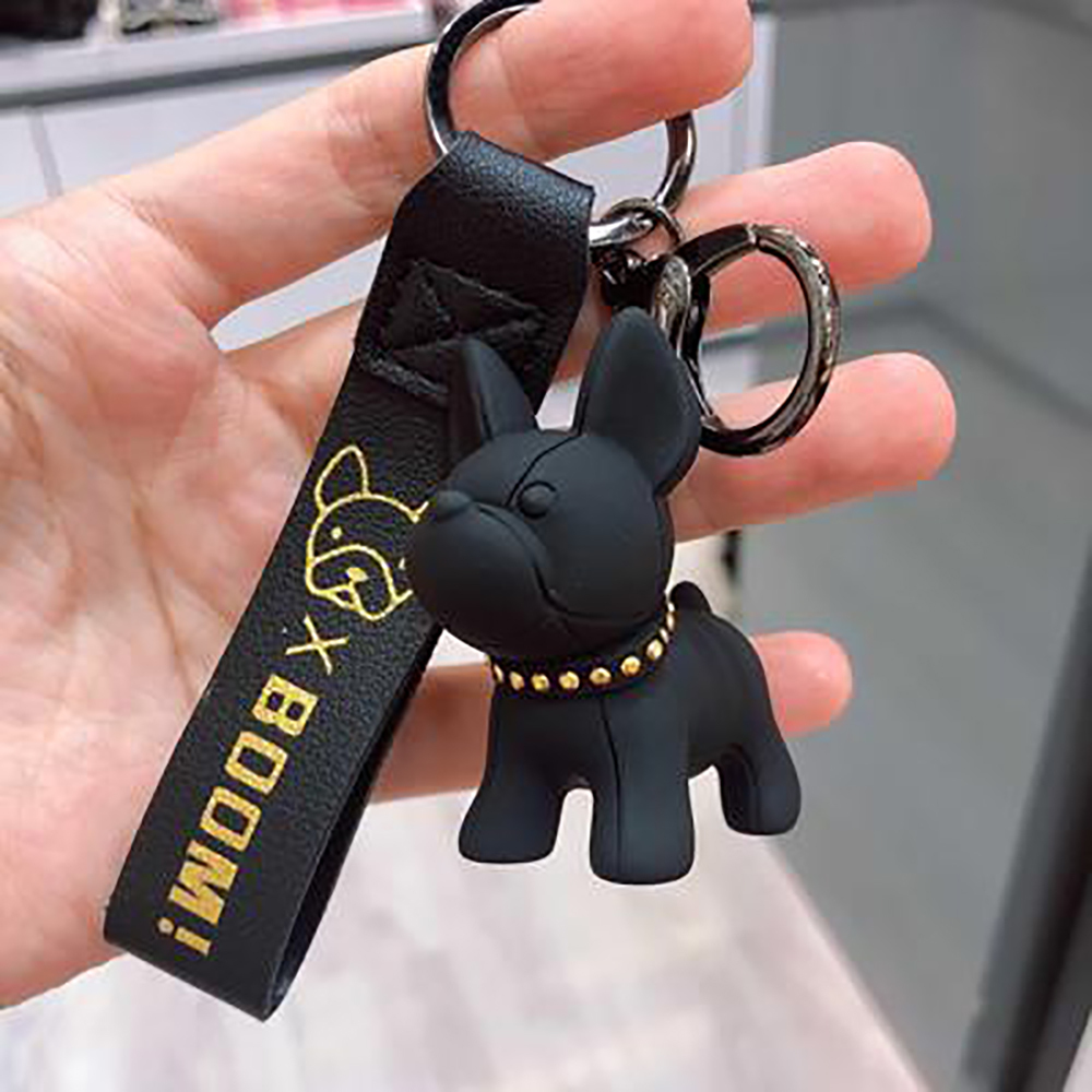 Cartoon law Pitbull doll key chain bag pendant