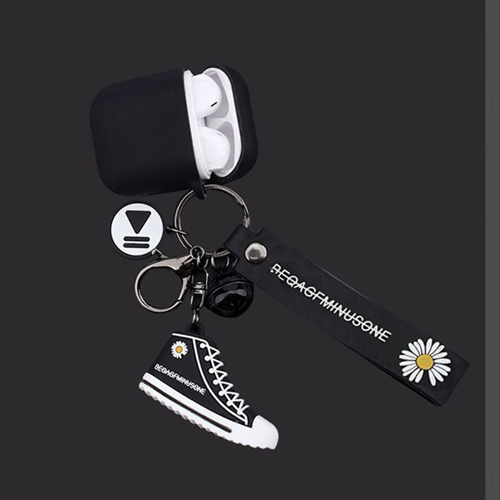 Cartoon Daisy key chain canvas shoe key chain bag pendant gift