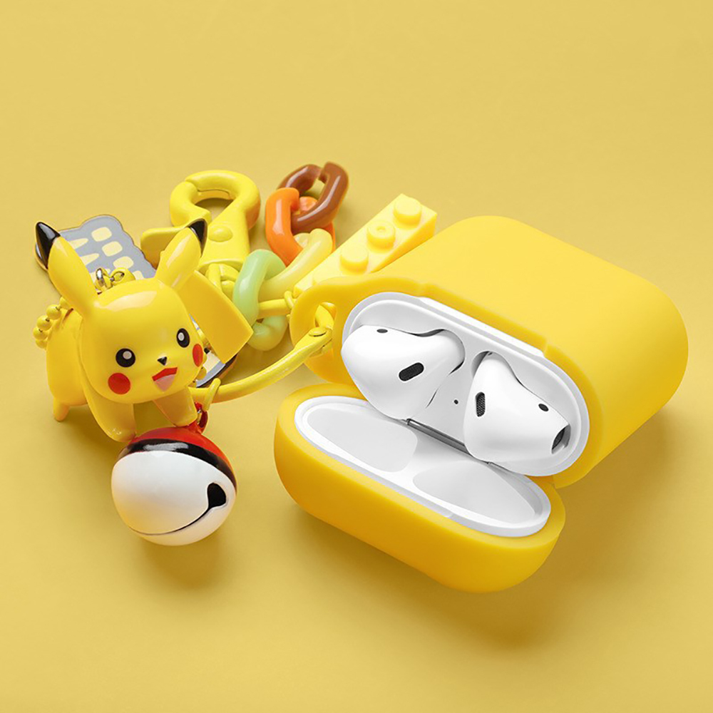 Pikachu key chain AirPods wireless earphone case