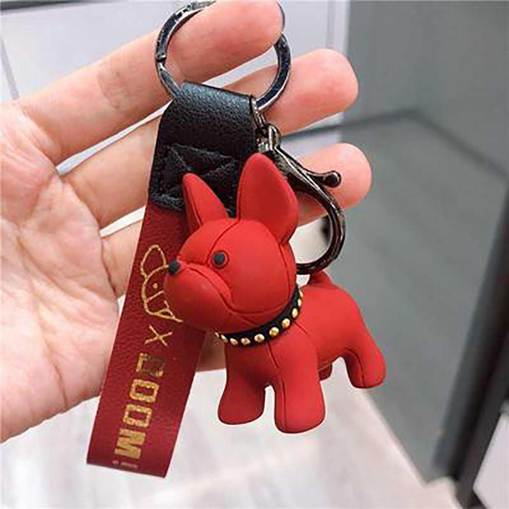 Cartoon law Pitbull doll key chain bag pendant