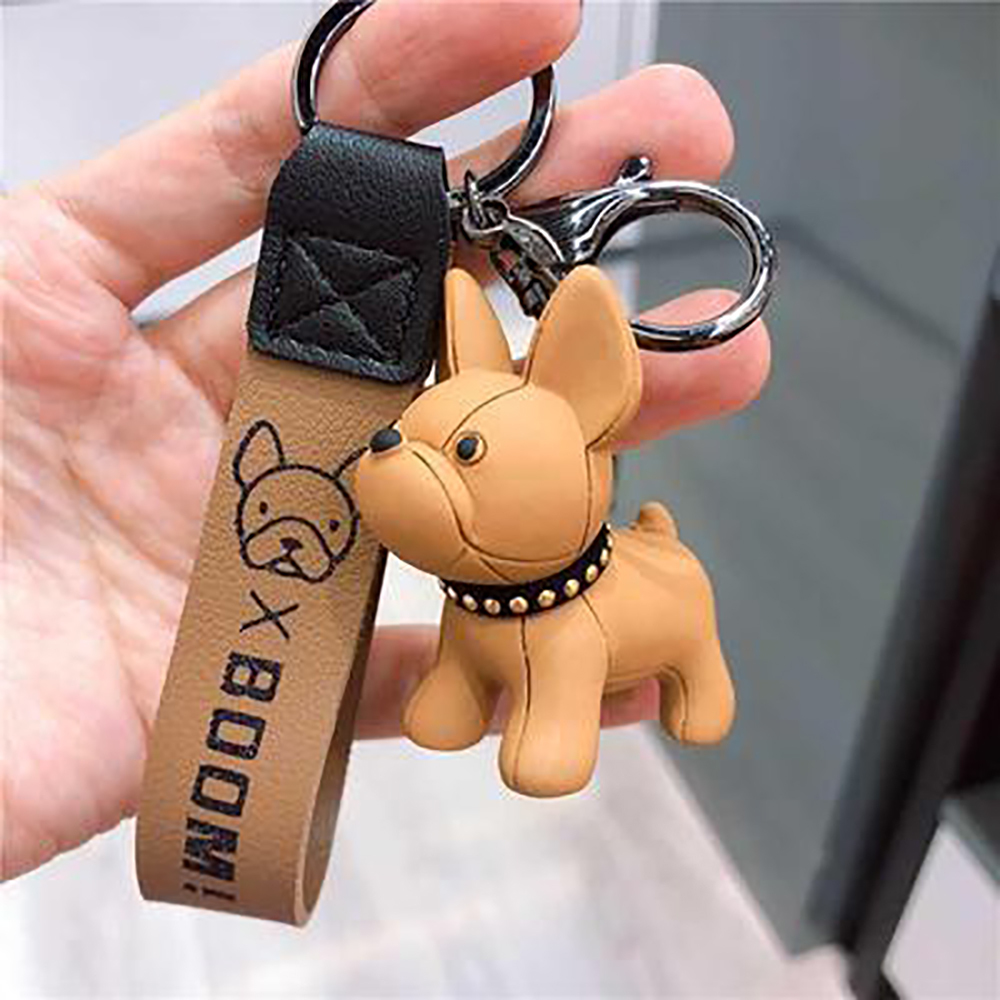 Cartoon law Pitbull doll key chain bag pendant