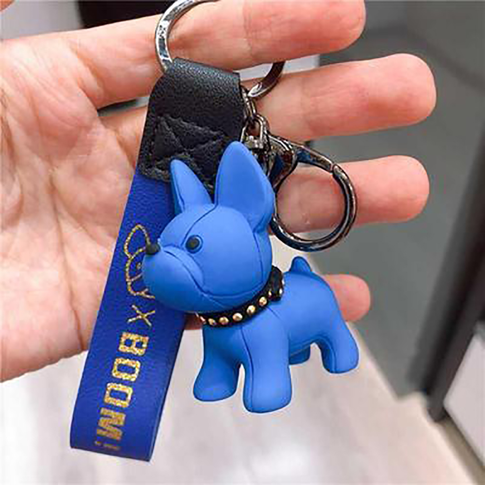 Cartoon law Pitbull doll key chain bag pendant