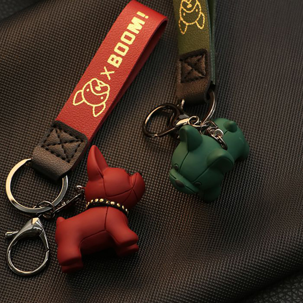 Cartoon law Pitbull doll key chain bag pendant