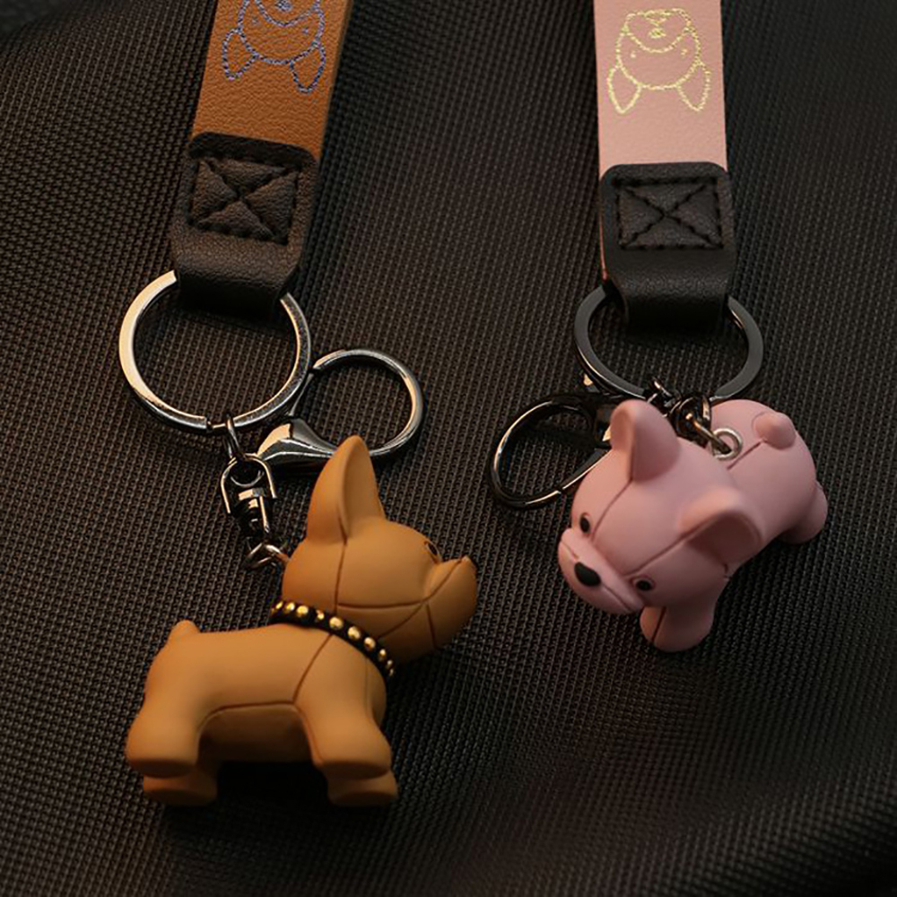 Cartoon law Pitbull doll key chain bag pendant
