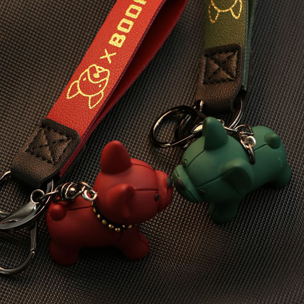 Cartoon law Pitbull doll key chain bag pendant