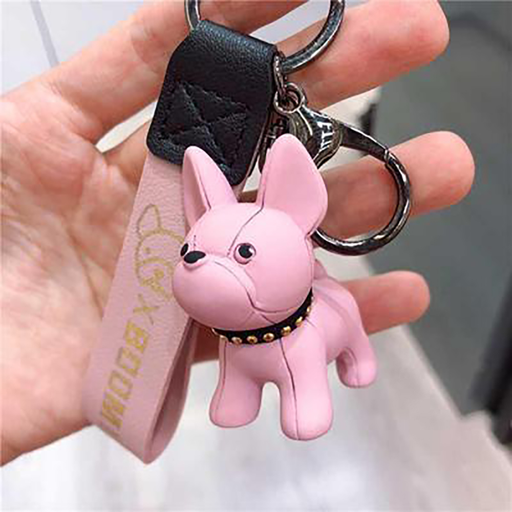 Cartoon law Pitbull doll key chain bag pendant