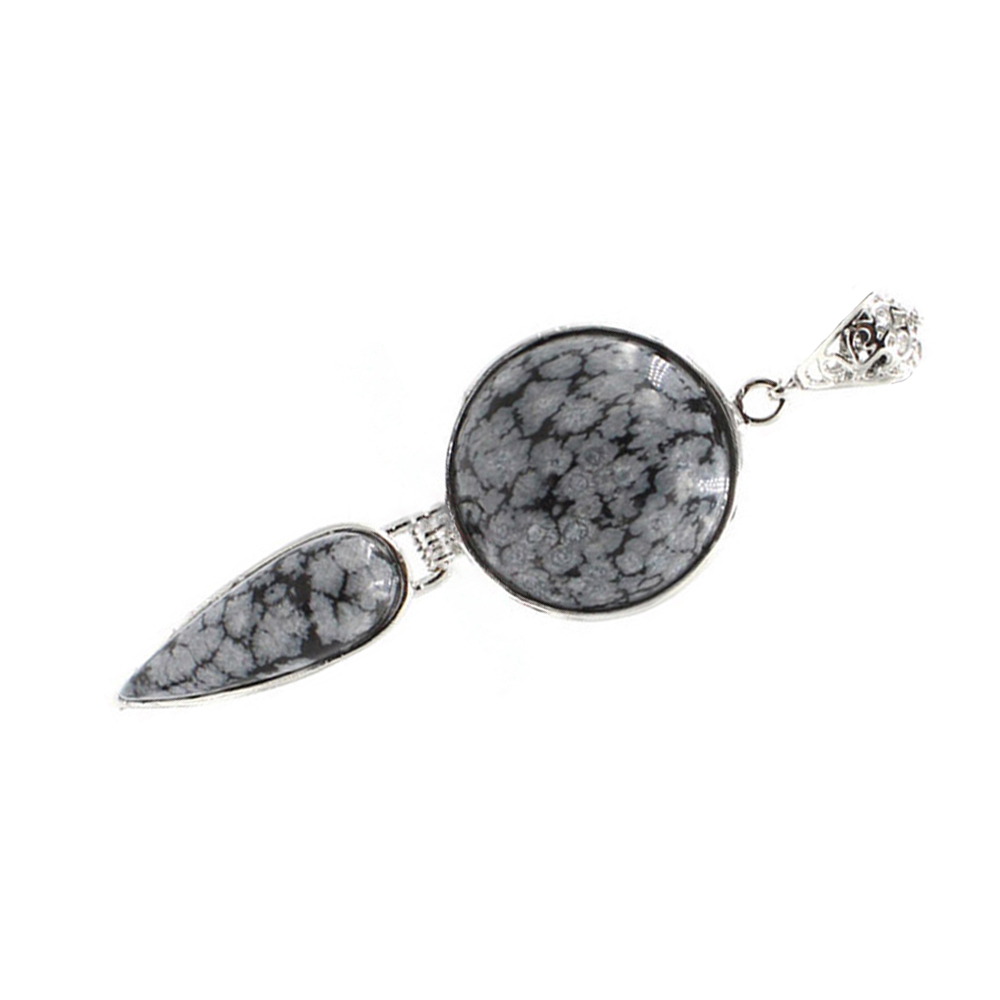 Crystal pendant long water drop pendant necklace gemstone jewelry, for men, women
