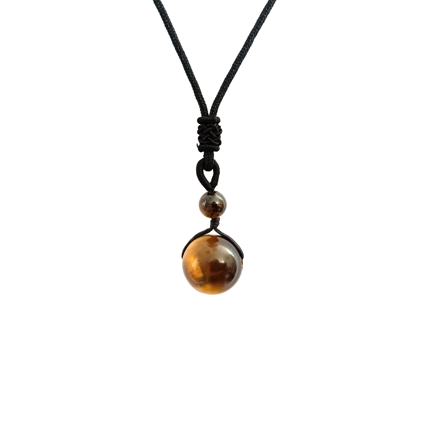 Round bead lovers sweater necklace men and women transfer bead pendant necklace