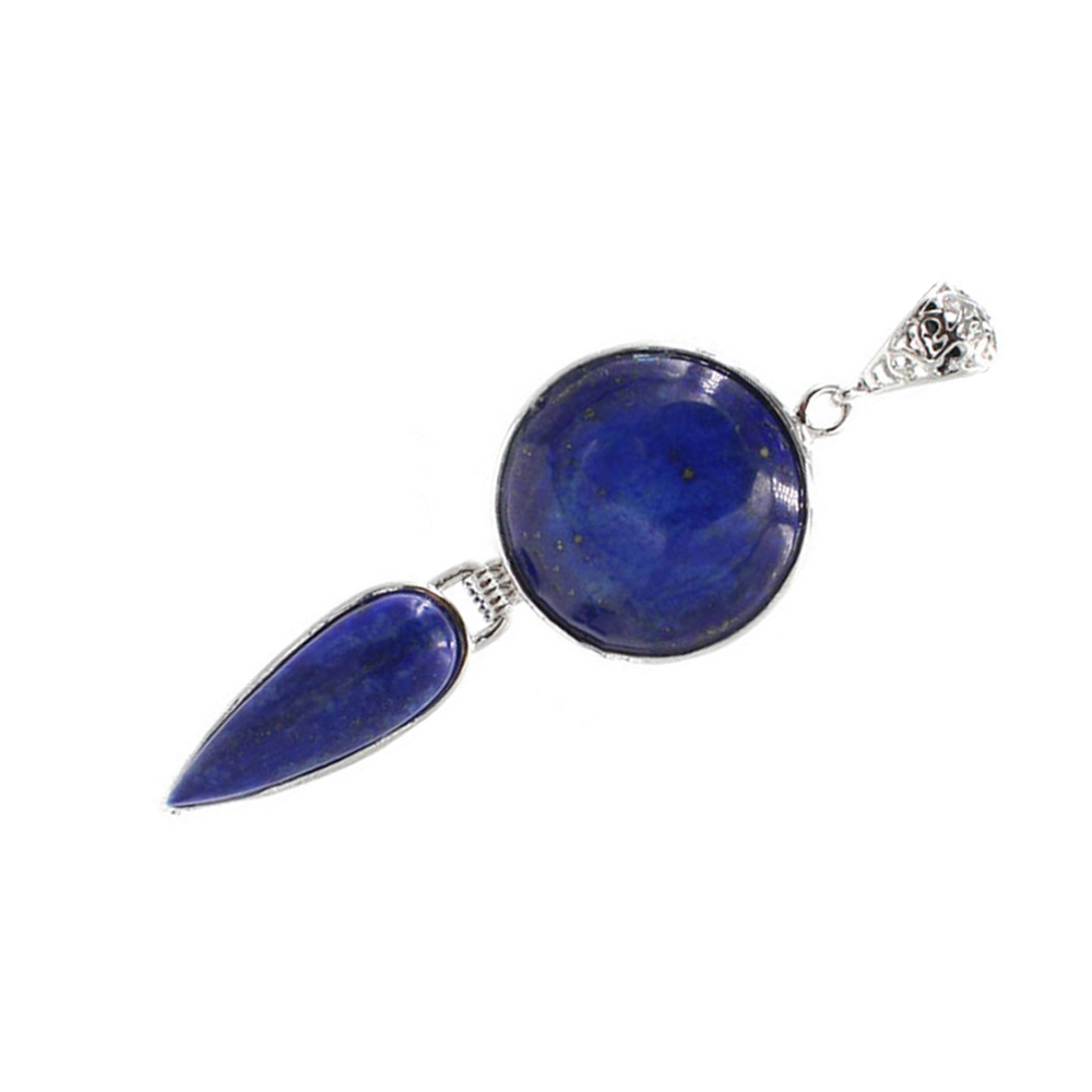 Crystal pendant long water drop pendant necklace gemstone jewelry, for men, women