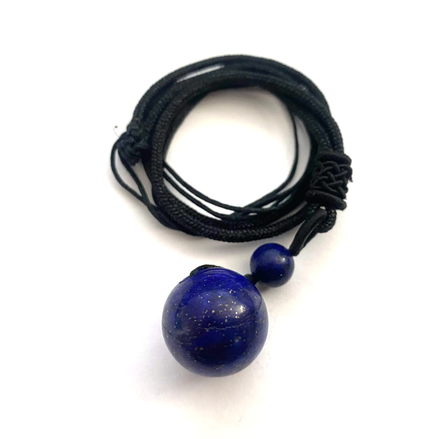 Round bead lovers sweater necklace men and women transfer bead pendant necklace