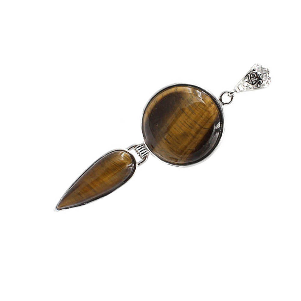 Crystal pendant long water drop pendant necklace gemstone jewelry, for men, women