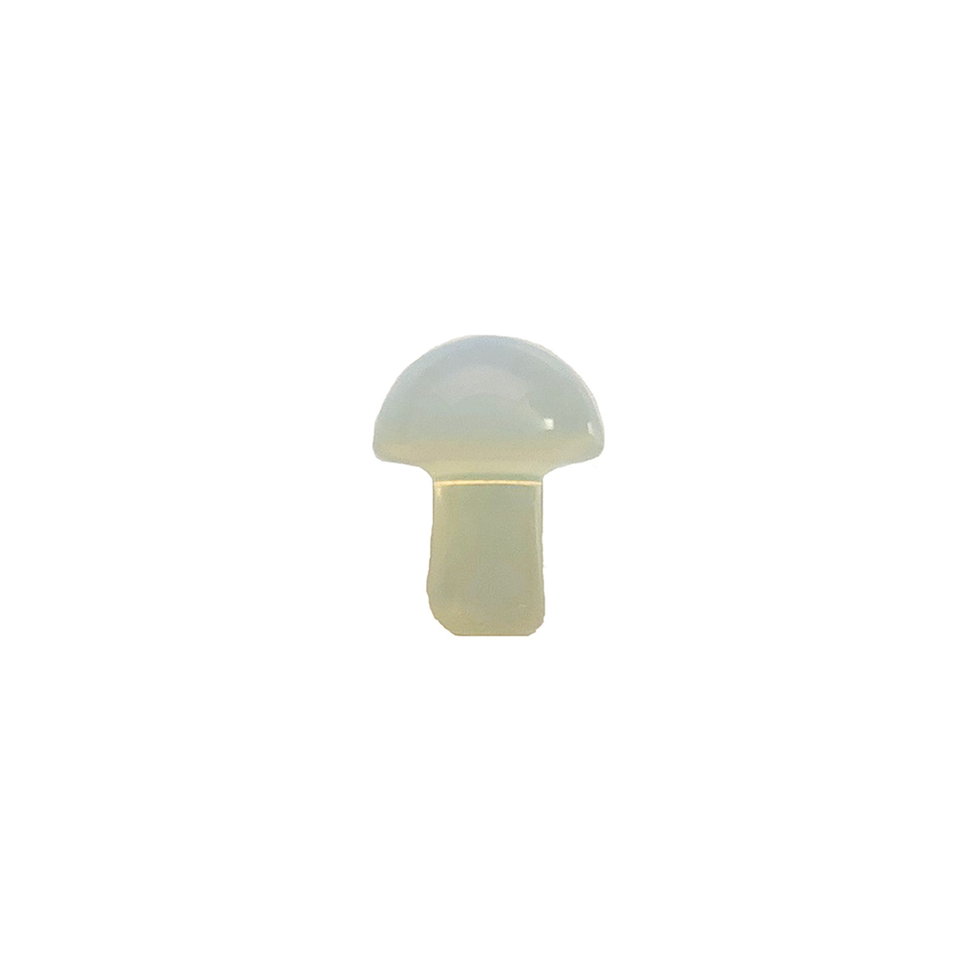Crystal Agate Semi Gem 2CM Mini Mushroom Flower Pot Fish Tank Decoration DIY gadget