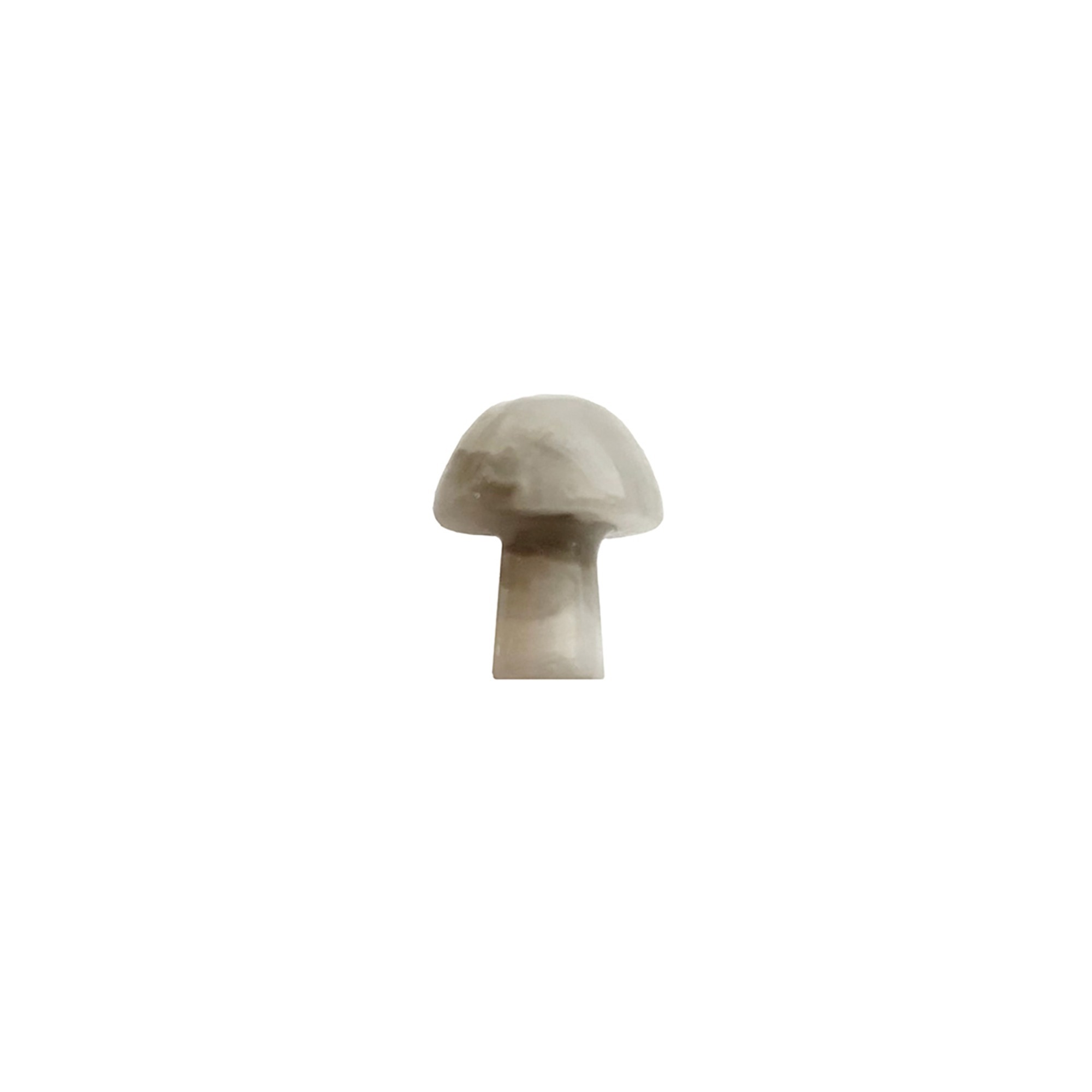 Crystal Agate Semi Gem 2CM Mini Mushroom Flower Pot Fish Tank Decoration DIY gadget