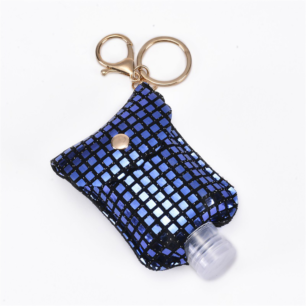 Holder Key Chain Portable 30ML hand sanitizer bottle Key Chain Perfume Disinfectant Holder Key Chain Pendant