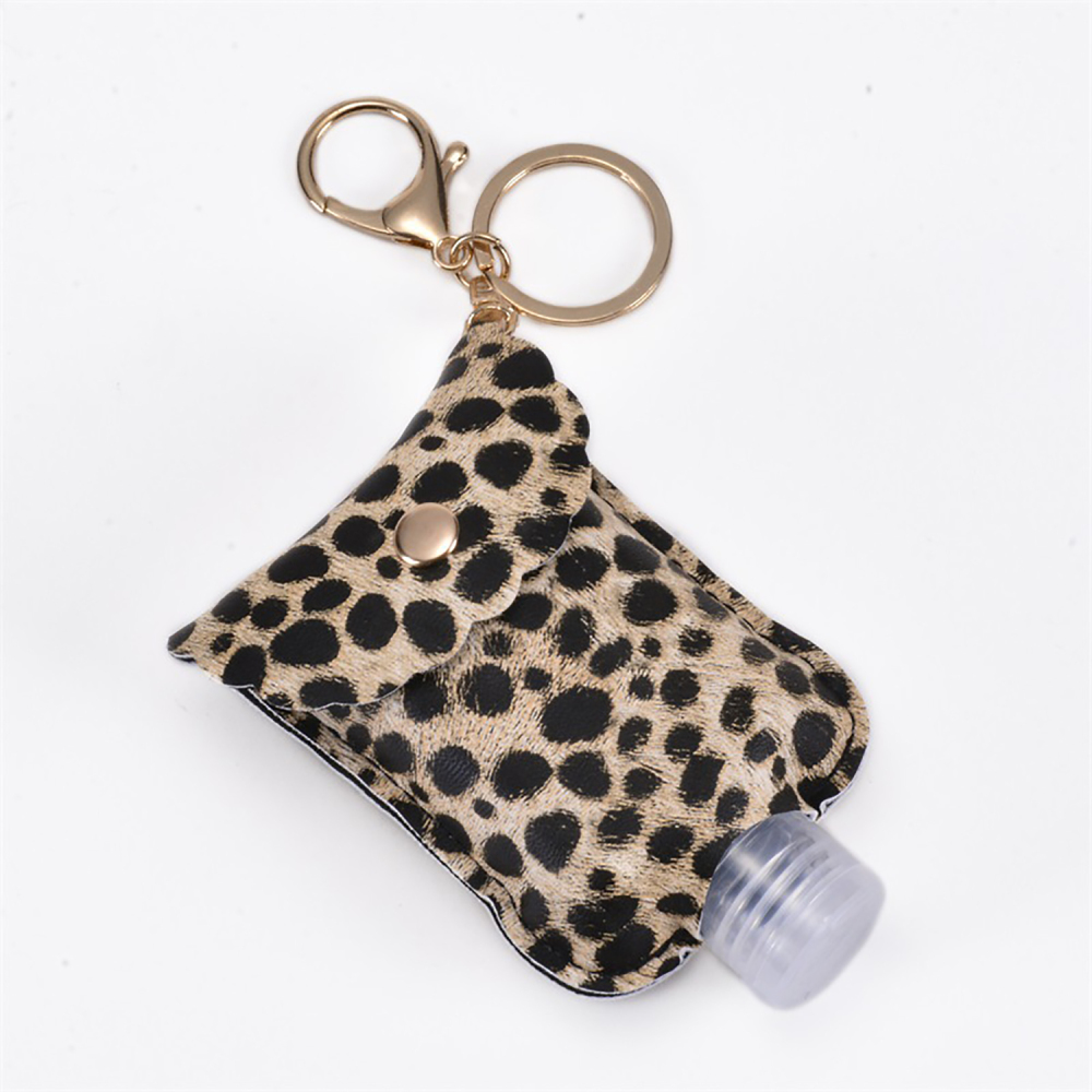 Holder hand sanitizer bottle key ring bag pendant portable hand sanitizer bottle holder