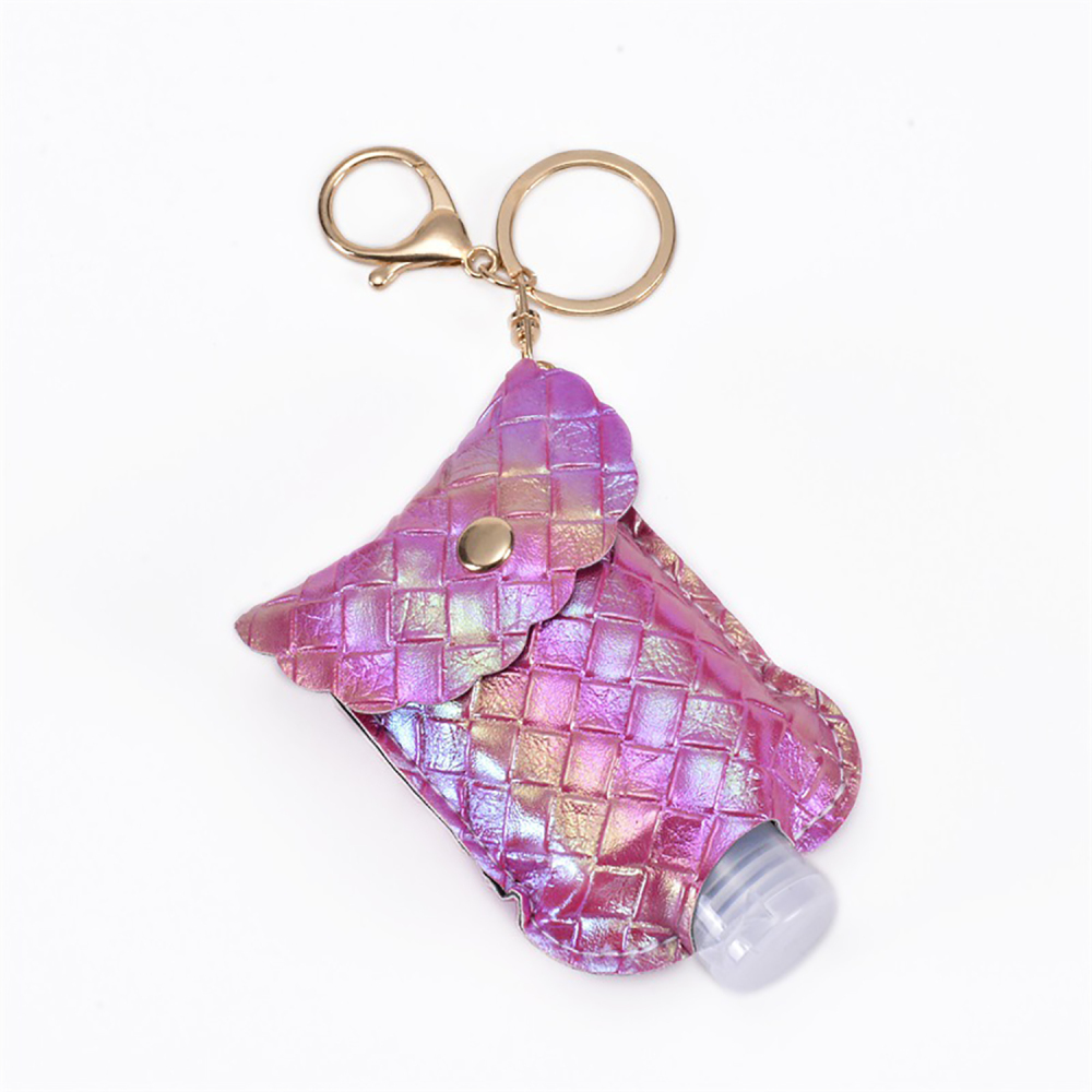 Holder hand sanitizer bottle key ring bag pendant portable hand sanitizer bottle holder