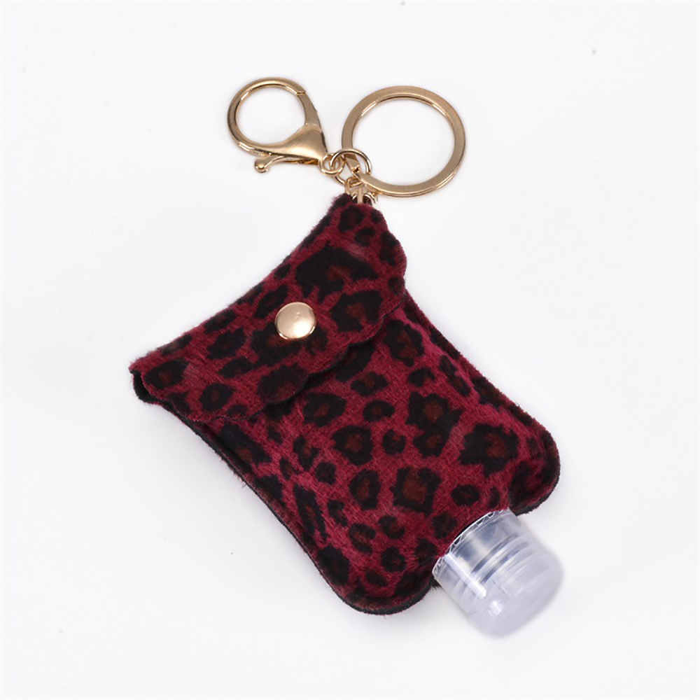 Holder hand sanitizer bottle key ring bag pendant portable hand sanitizer bottle holder