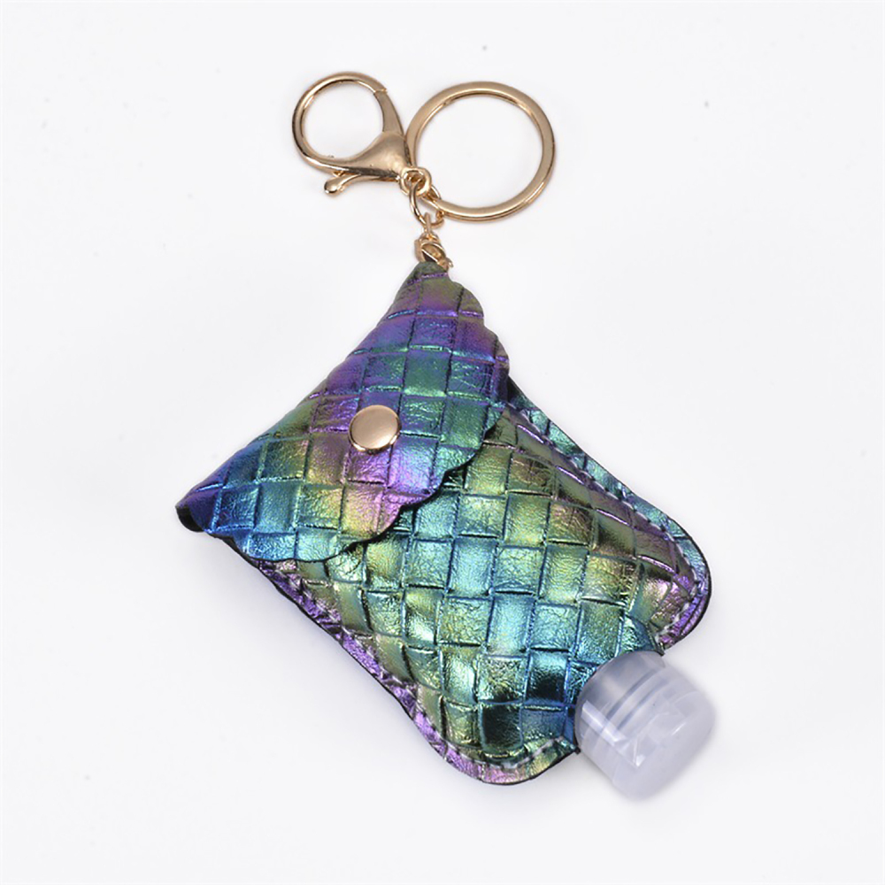Holder hand sanitizer bottle key ring bag pendant portable hand sanitizer bottle holder