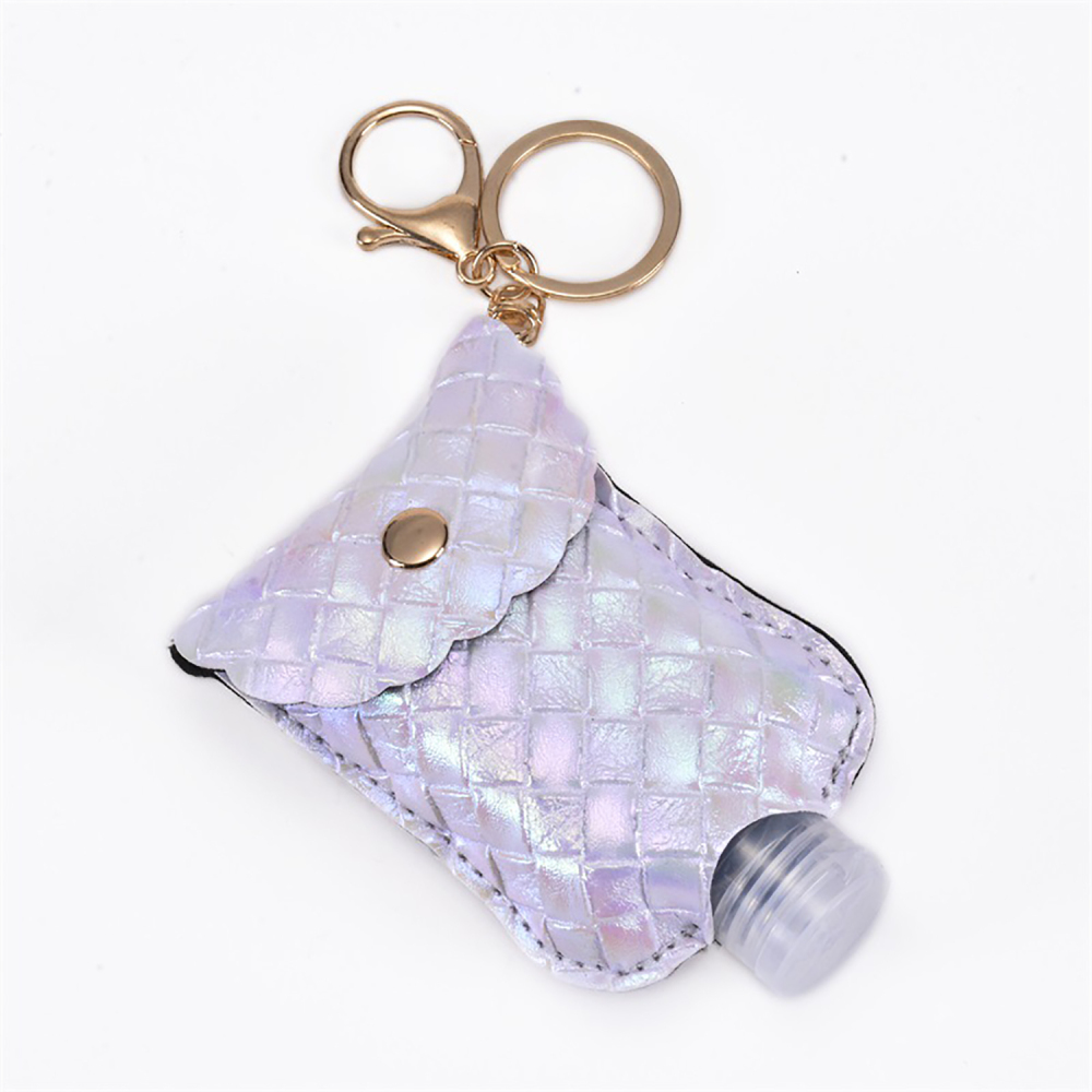 Holder hand sanitizer bottle key ring bag pendant portable hand sanitizer bottle holder