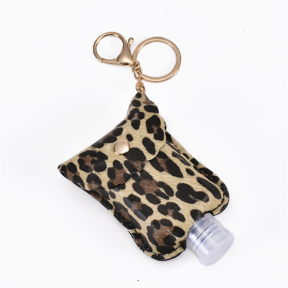 Holder hand sanitizer bottle key ring bag pendant portable hand sanitizer bottle holder