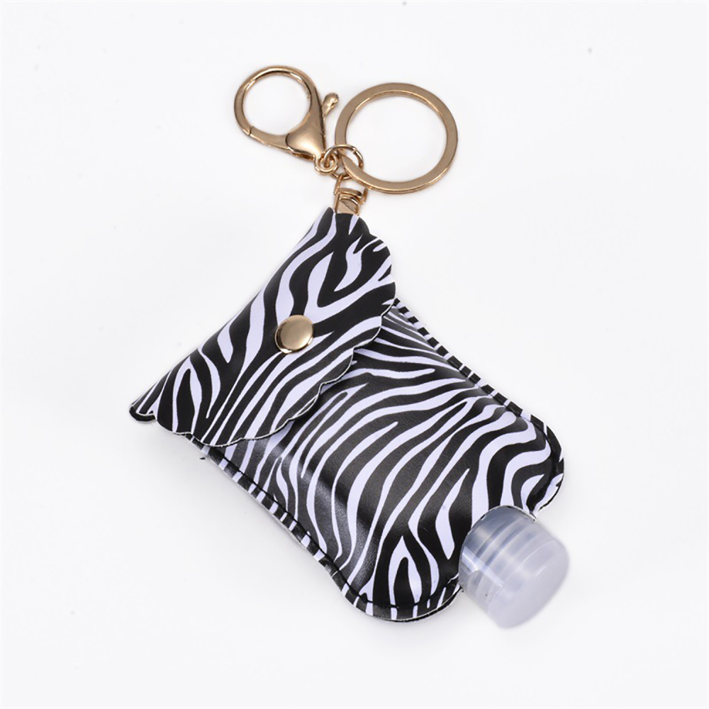 Holder hand sanitizer bottle key ring bag pendant portable hand sanitizer bottle holder