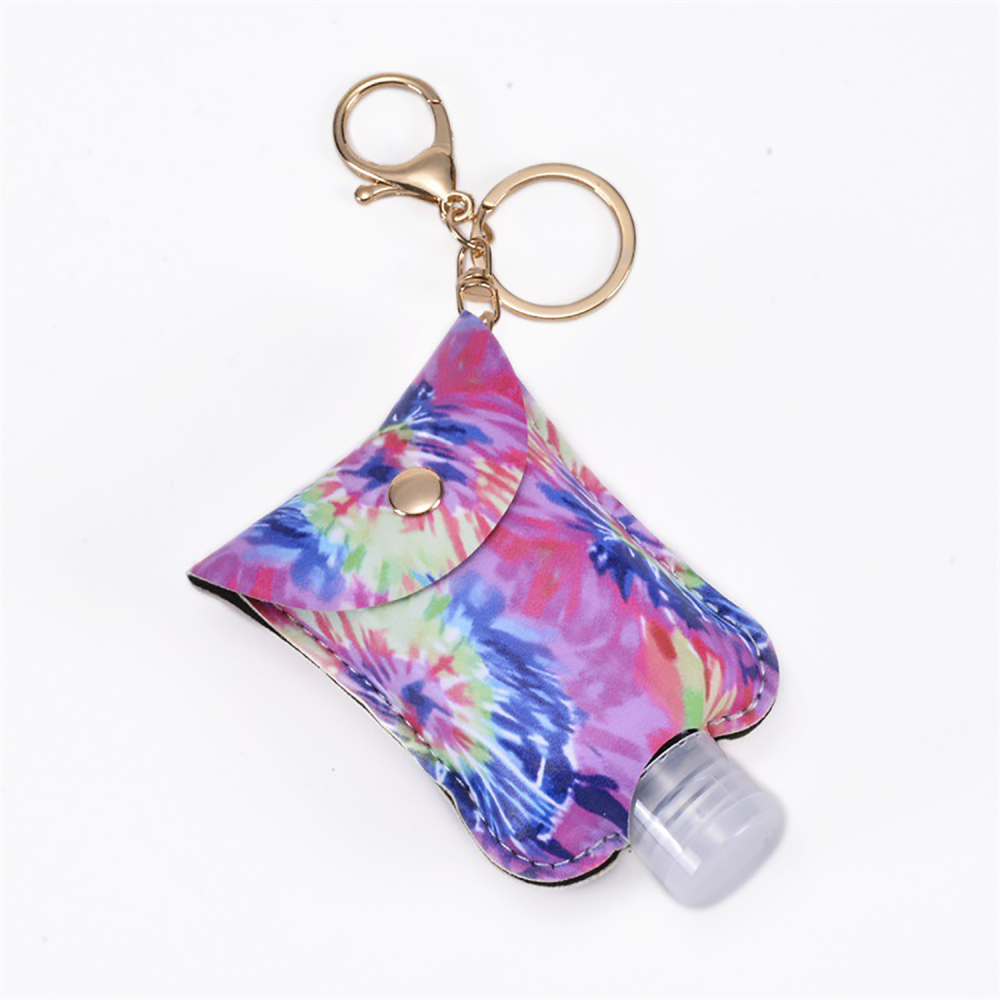 Holder hand sanitizer bottle key ring bag pendant portable hand sanitizer bottle holder