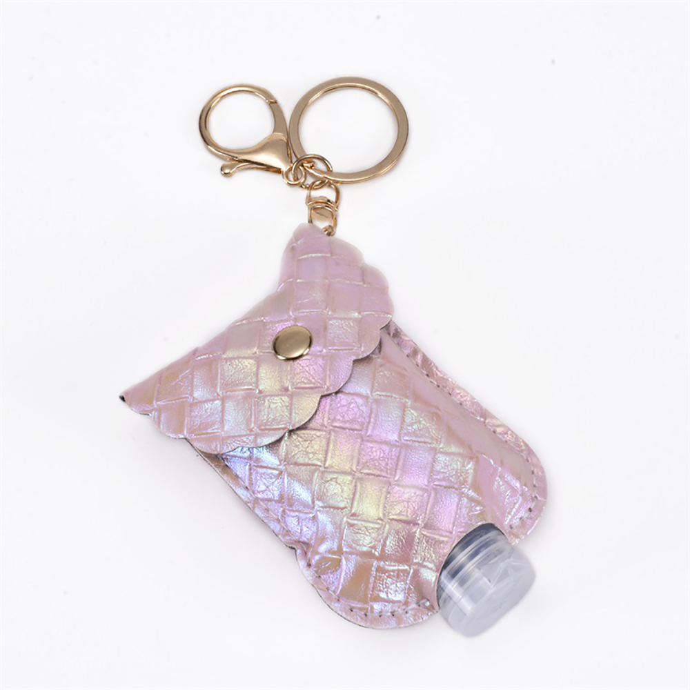 Holder hand sanitizer bottle key ring bag pendant portable hand sanitizer bottle holder