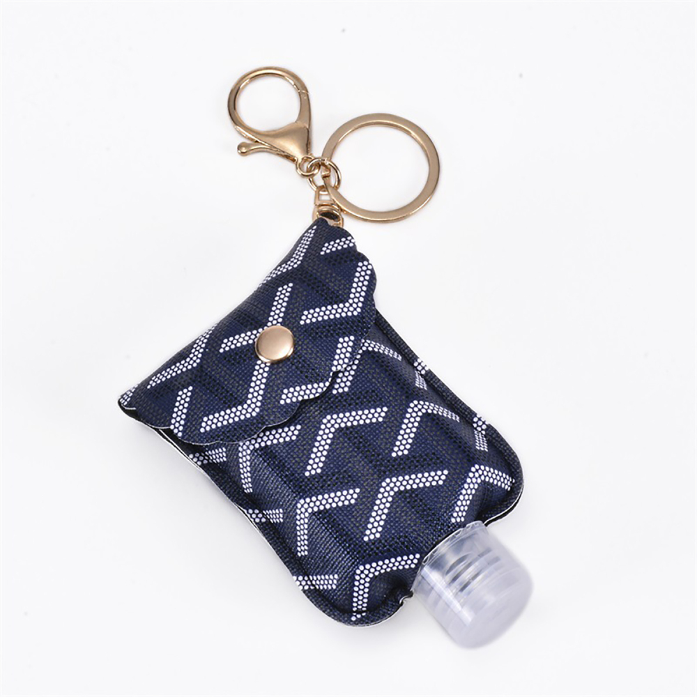 Holder Key Chain Portable 30ML hand sanitizer bottle Key Chain Perfume Disinfectant Holder Key Chain Pendant