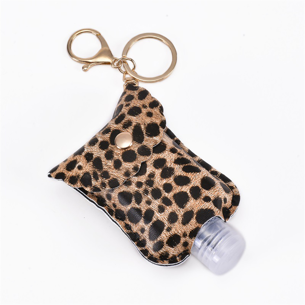 Holder hand sanitizer bottle key ring bag pendant portable hand sanitizer bottle holder