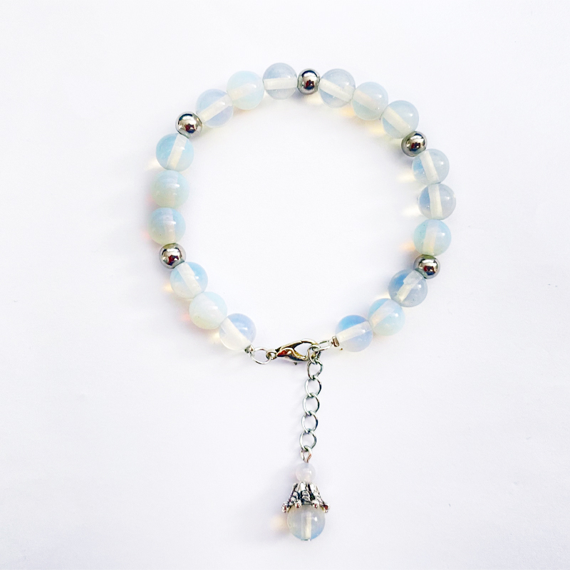 Natural Gem 8MM Bracelet Adjustable Natural Stone Handmade Jewelry