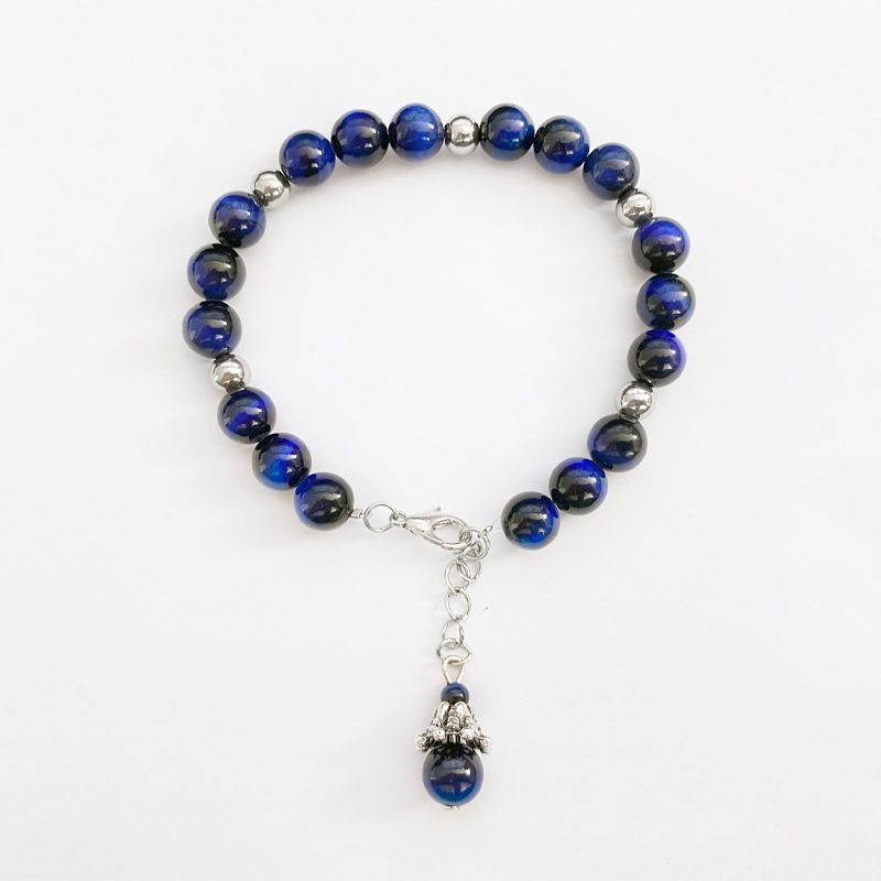 Natural Gem 8MM Bracelet Adjustable Natural Stone Handmade Jewelry