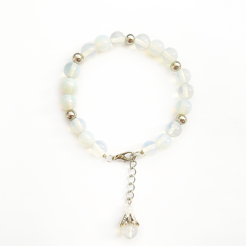 Natural Gem 8MM Bracelet Adjustable Natural Stone Handmade Jewelry