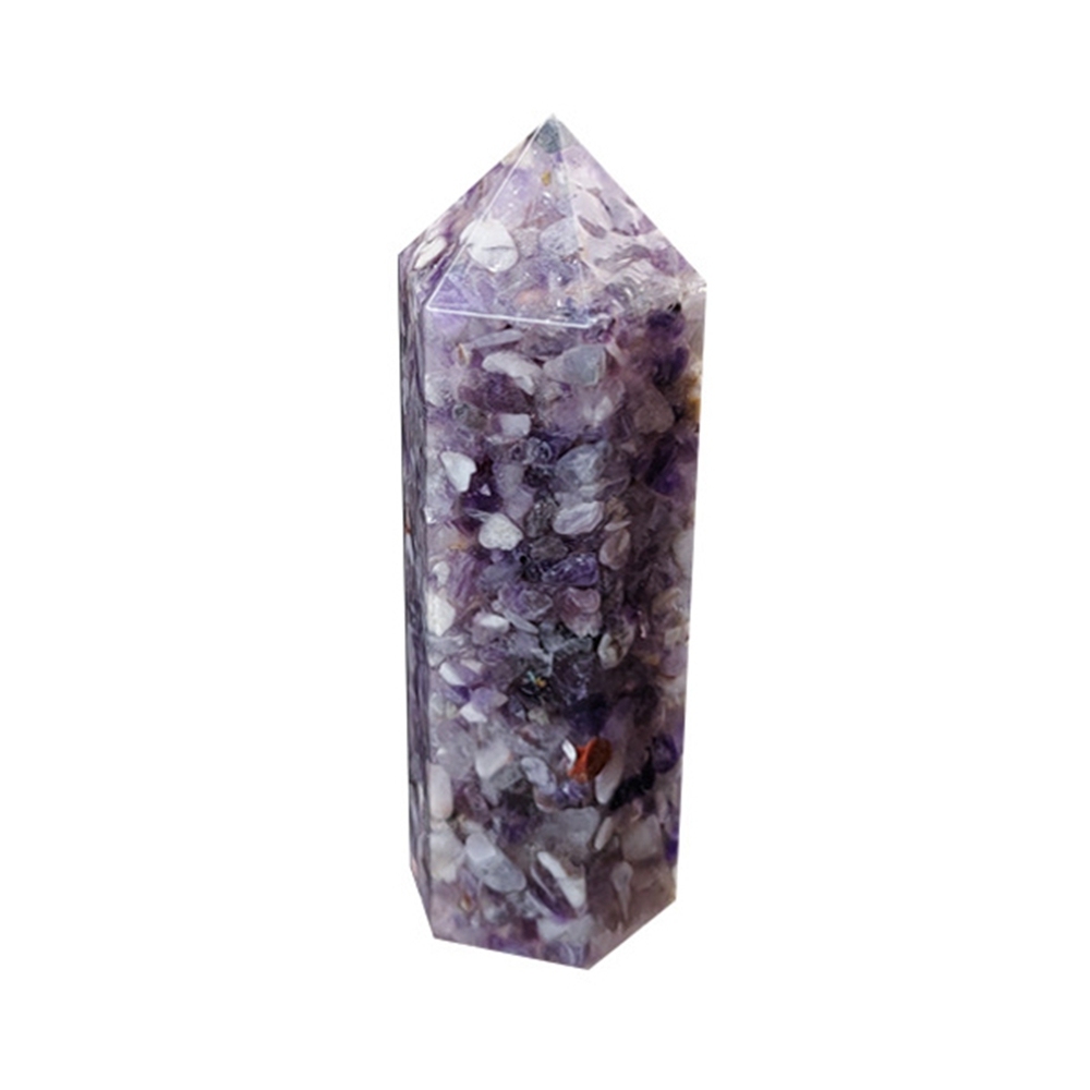 Hexagonal Crystal Wands Healing Chakra Single-Pointed Column Polished Reiki Quartz Meditation Home Decor