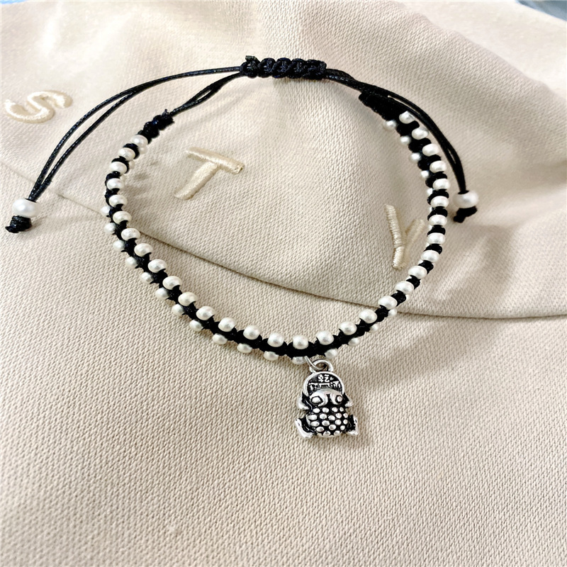 Elephant Anklet Fashion Hand Foot Dual Purpose Daisy Pendant Bracelet