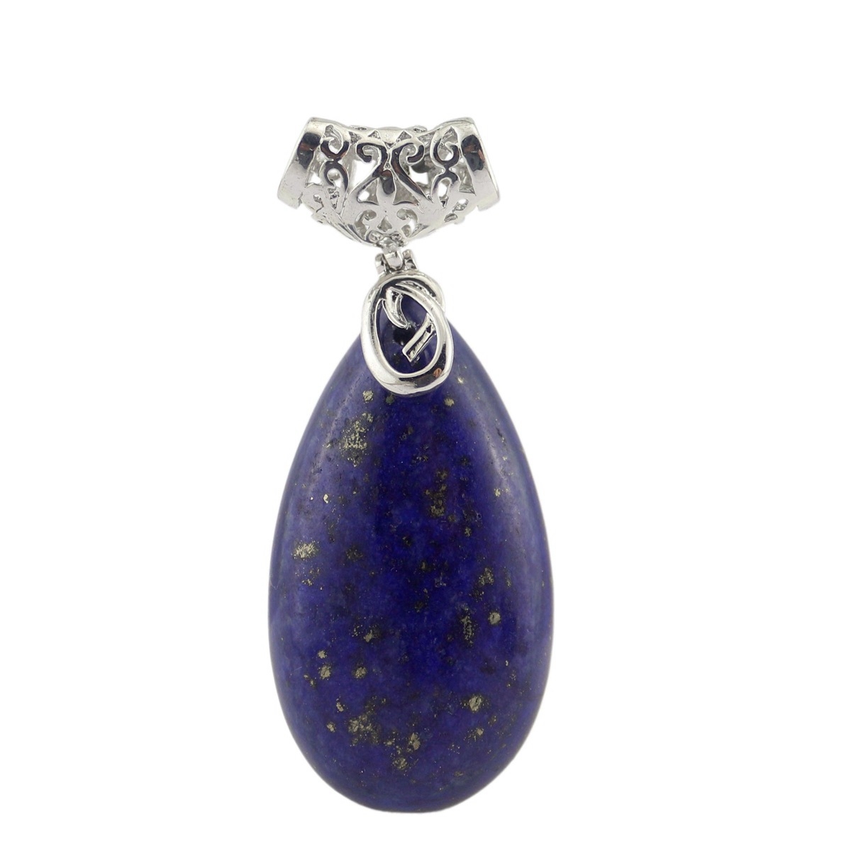 Natural Healing Crystal Waterdrop Pendant Necklace for Women 18" Black Leather Cord  Teardrop Gemstone Jewelry