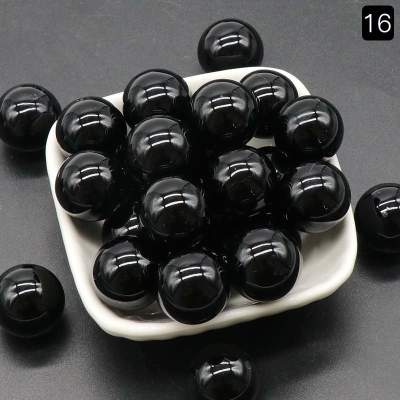 18MM Chakra Healing Gemstone Crystal Ball Set Natural Quartz Gemstones Sphere for Healing Meditation Feng Shui Home Decoration