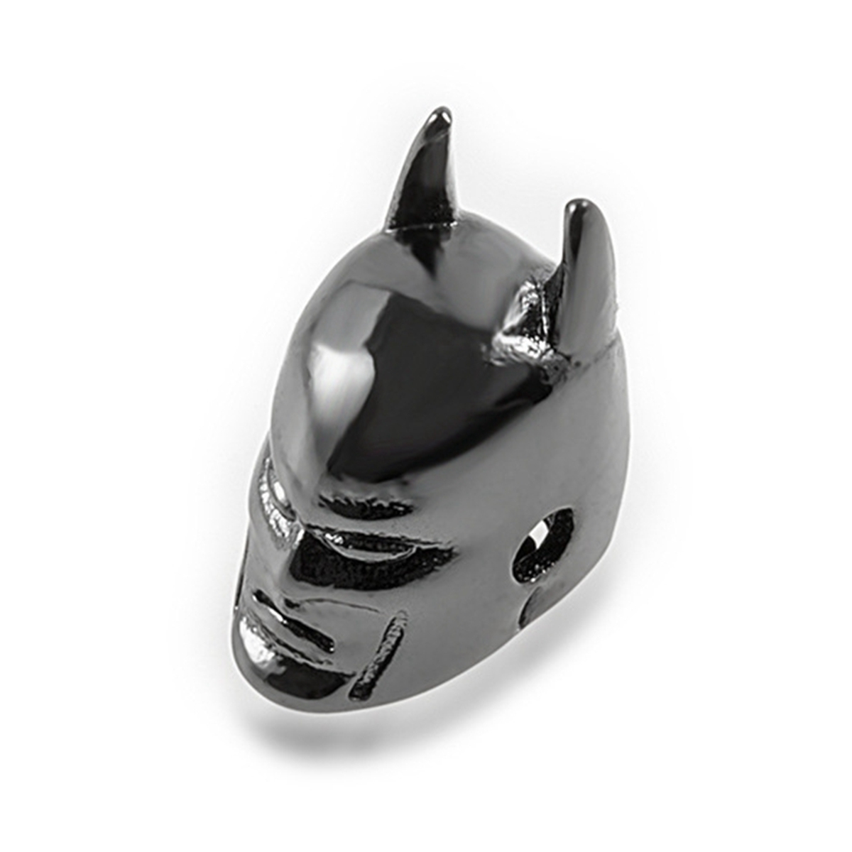 Batman Helmet Space Beads for Jewelry DIY Bracelet Making Fashion Metal Brass Micro Pave Crystal Geometry Metal Accessories