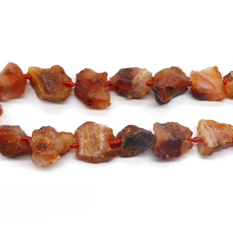 Natural Raw Crystal & Gemstone Nugget Rough Gems Stone 15 inch Chakras Healing Gemstone Loose Beads