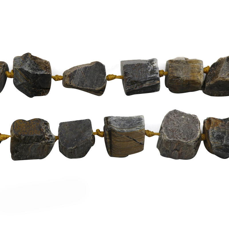 Natural Raw Crystal & Gemstone Nugget Rough Gems Stone 15 inch Chakras Healing Gemstone Loose Beads