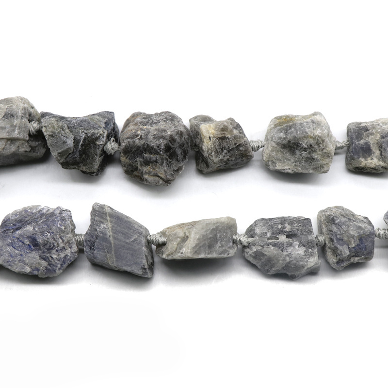 Natural Raw Crystal & Gemstone Nugget Rough Gems Stone 15 inch Chakras Healing Gemstone Loose Beads