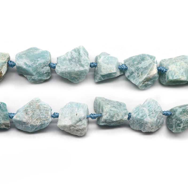 Natural Raw Gemstone Necklace with Adjustable Leather Chain tumbled Rock Crystal Choker for women Men