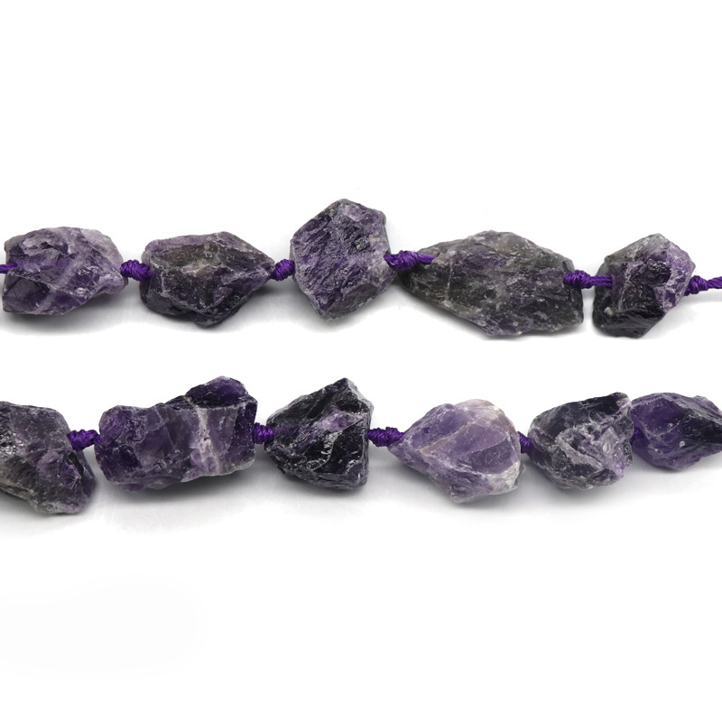 Natural Raw Crystal & Gemstone Nugget Rough Gems Stone 15 inch Chakras Healing Gemstone Loose Beads