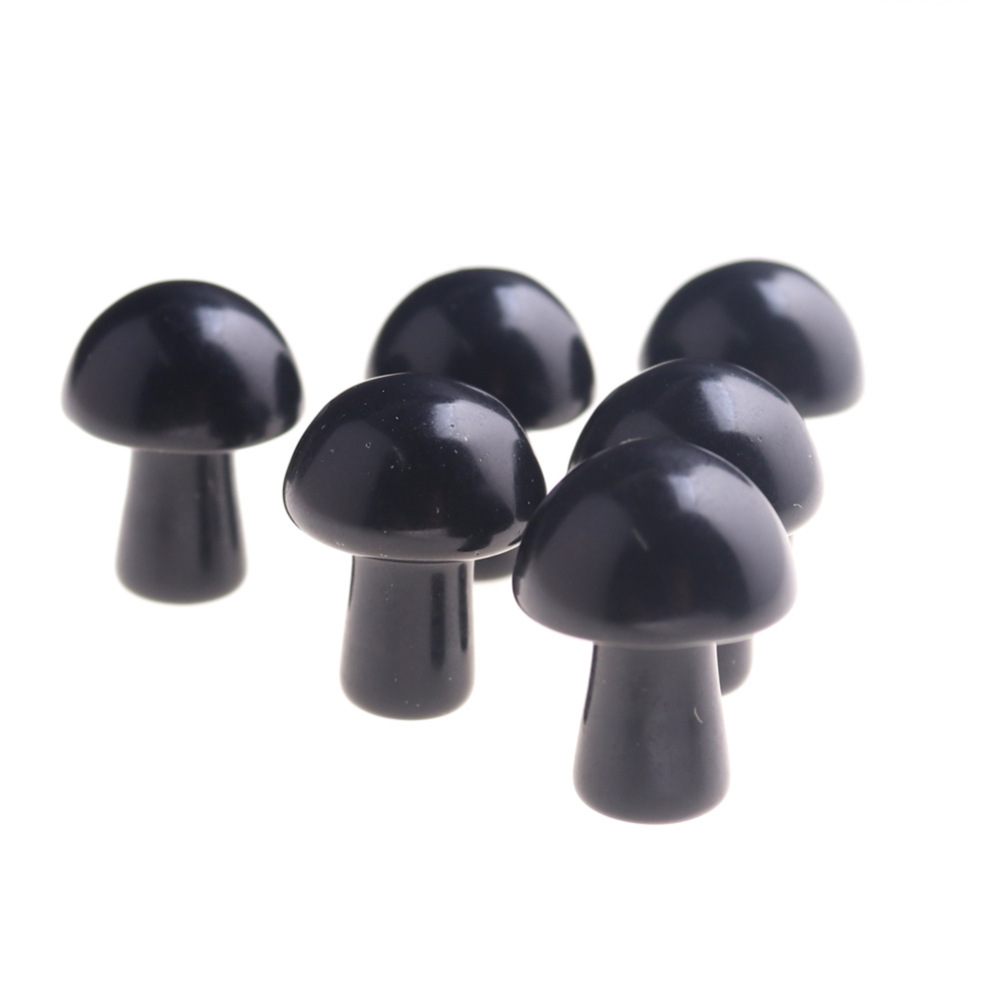 Mini Mushroom Gemstone Pendant for Making Jewelry Necklace Earring  Wrapped Wire Mushroom