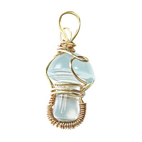 Mini Mushroom Gemstone Pendant for Making Jewelry Necklace Earring  Wrapped Wire Mushroom