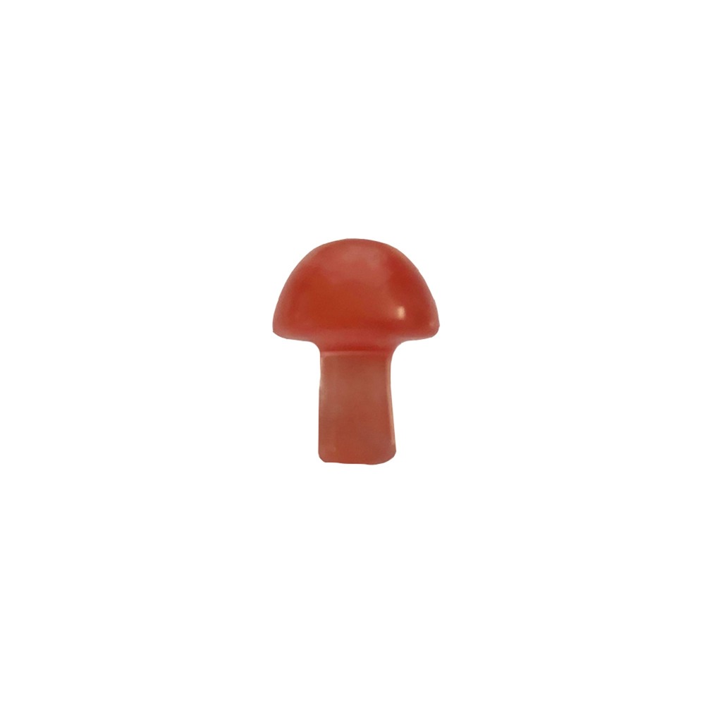 Mini Mushroom Gemstone Pendant for Making Jewelry Necklace Earring  Wrapped Wire Mushroom