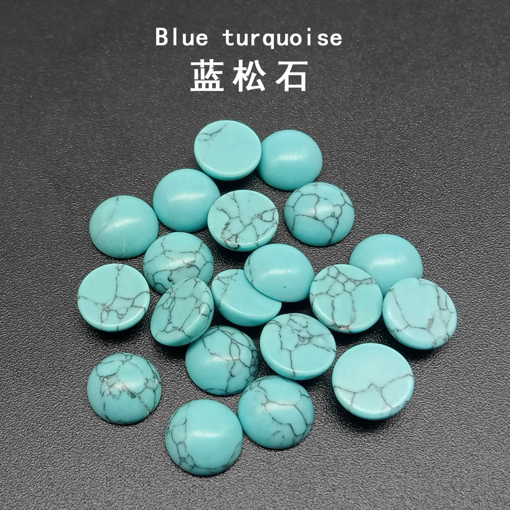 Gold Metal Round Disc Pendant Necklace for Women Girls Natural Malachite Coin Choker Jewelry